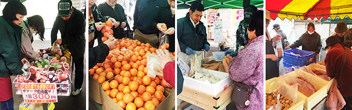 本店外売りイベントの様子